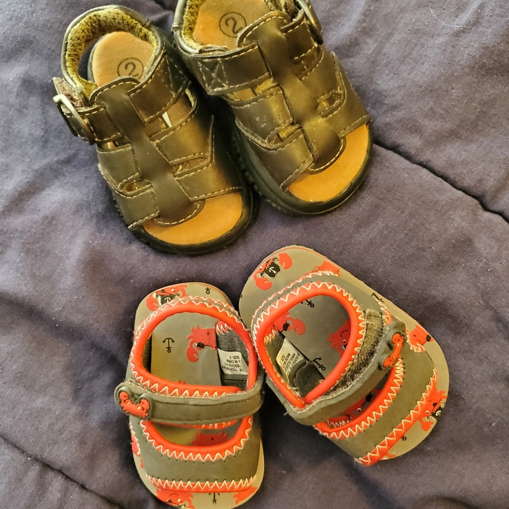 Set of baby boy sandals